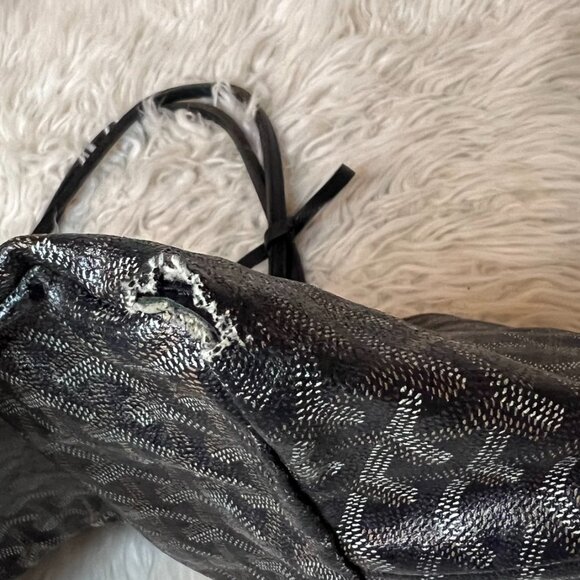 Goyard Saint Luis tote bag. Needs repair but is still functional. - Picture 10 of 16